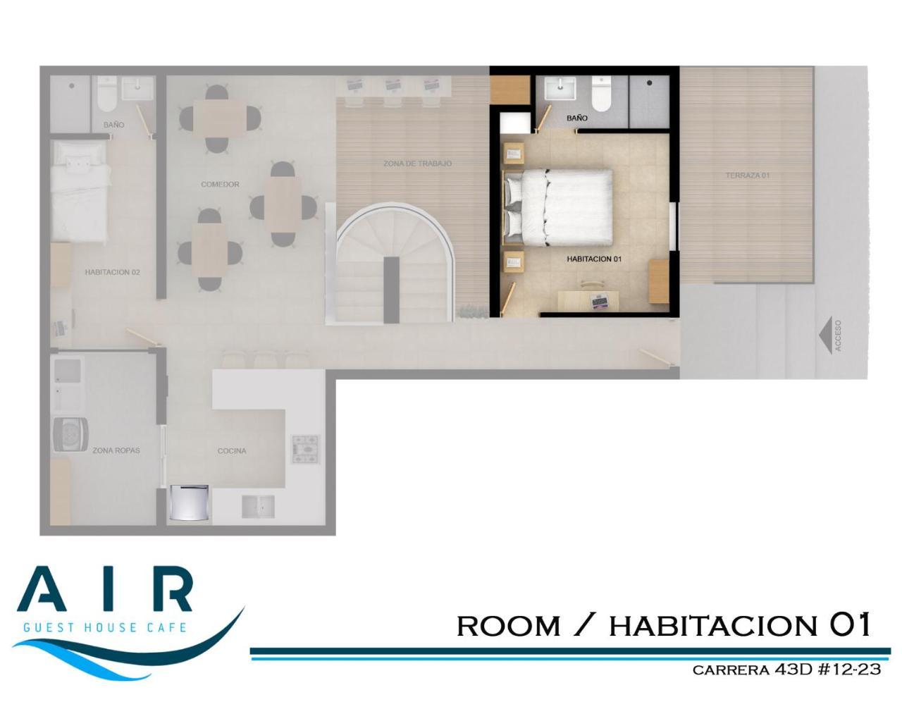 Air Guest House Medellín Extérieur photo